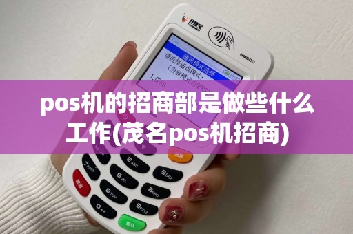 pos机的招商部是做些什么工作(茂名pos机招商)