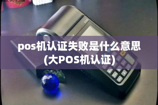 pos机认证失败是什么意思(大POS机认证)