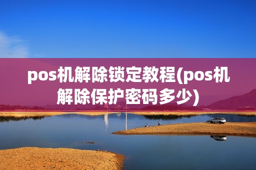 pos机解除锁定教程(pos机解除保护密码多少)