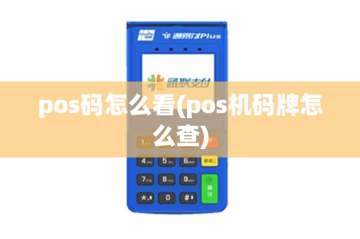 pos码怎么看(pos机码牌怎么查)