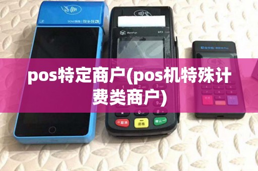 pos特定商户(pos机特殊计费类商户)