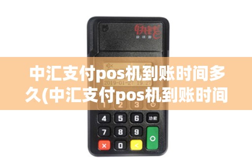 中汇支付pos机到账时间多久(中汇支付pos机到账时间)