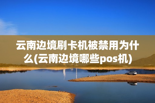 云南边境刷卡机被禁用为什么(云南边境哪些pos机)