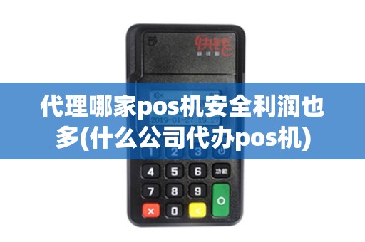 代理哪家pos机安全利润也多(什么公司代办pos机)