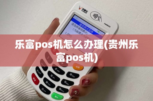 乐富pos机怎么办理(贵州乐富pos机)