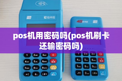 pos机用密码吗(pos机刷卡还输密码吗)