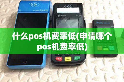什么pos机费率低(申请哪个pos机费率低)