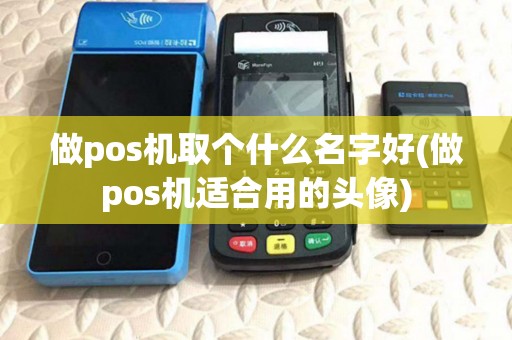 做pos机取个什么名字好(做pos机适合用的头像)
