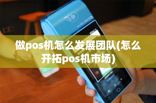 做pos机怎么发展团队(怎么开拓pos机市场)