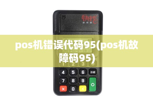 pos机错误代码95(pos机故障码95)