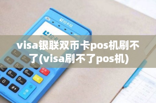 visa银联双币卡pos机刷不了(visa刷不了pos机)