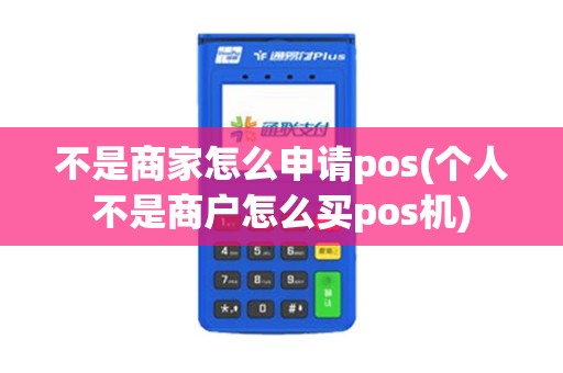 不是商家怎么申请pos(个人不是商户怎么买pos机)
