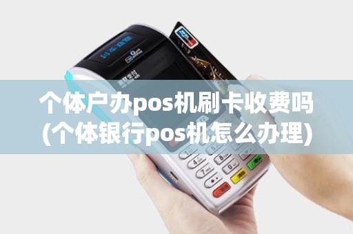 个体户办pos机刷卡收费吗(个体银行pos机怎么办理)