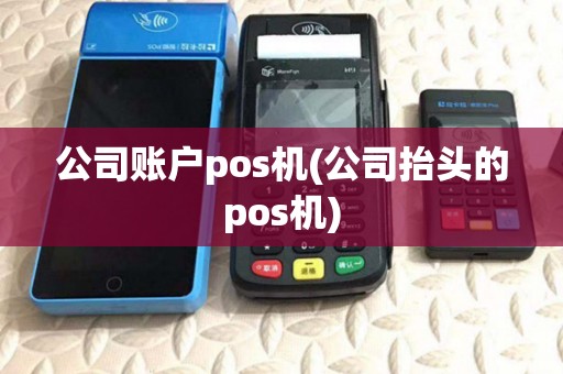 公司账户pos机(公司抬头的pos机)