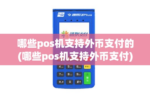 哪些pos机支持外币支付的(哪些pos机支持外币支付)