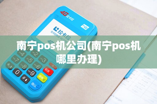 南宁pos机公司(南宁pos机哪里办理)