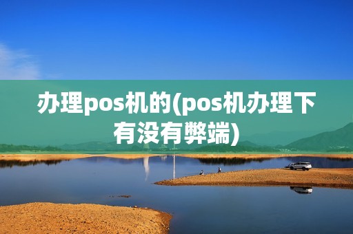 办理pos机的(pos机办理下有没有弊端)