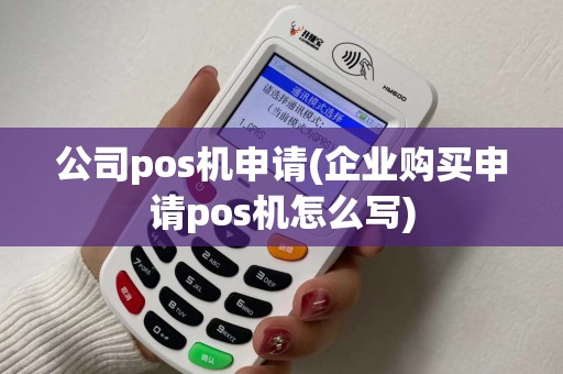 公司pos机申请(企业购买申请pos机怎么写)