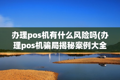 办理pos机有什么风险吗(办理pos机骗局揭秘案例大全)
