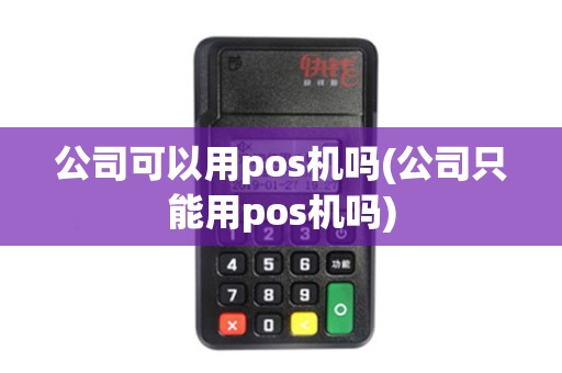 公司可以用pos机吗(公司只能用pos机吗)