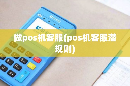 做pos机客服(pos机客服潜规则)