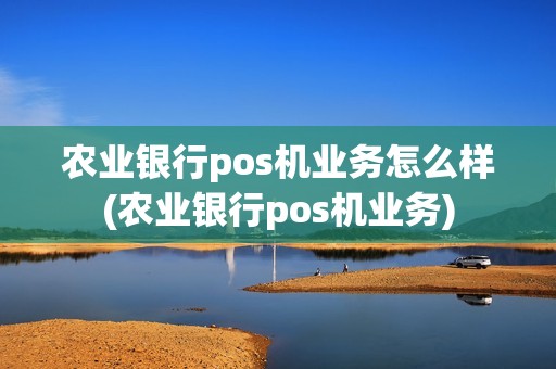农业银行pos机业务怎么样(农业银行pos机业务)
