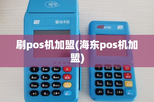 刷pos机加盟(海东pos机加盟)