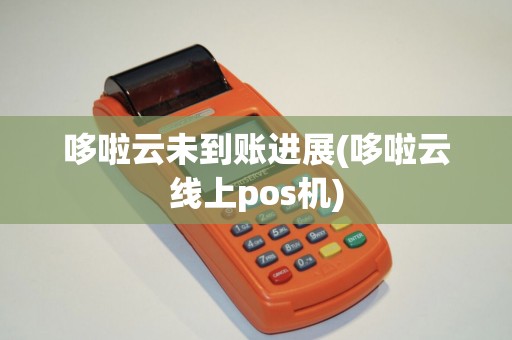 哆啦云未到账进展(哆啦云线上pos机)