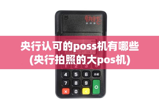 央行认可的poss机有哪些(央行拍照的大pos机)