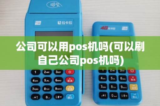 公司可以用pos机吗(可以刷自己公司pos机吗)
