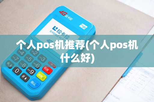 个人pos机推荐(个人pos机什么好)