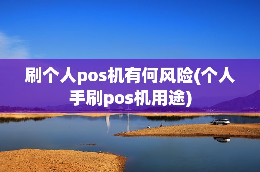 刷个人pos机有何风险(个人手刷pos机用途)