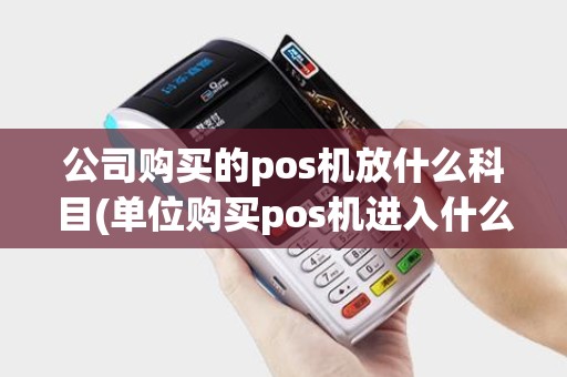 公司购买的pos机放什么科目(单位购买pos机进入什么费用)