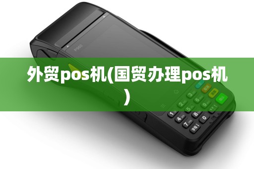 外贸pos机(国贸办理pos机)