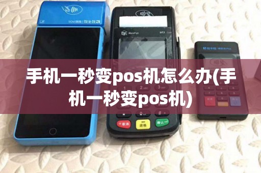 手机一秒变pos机怎么办(手机一秒变pos机)