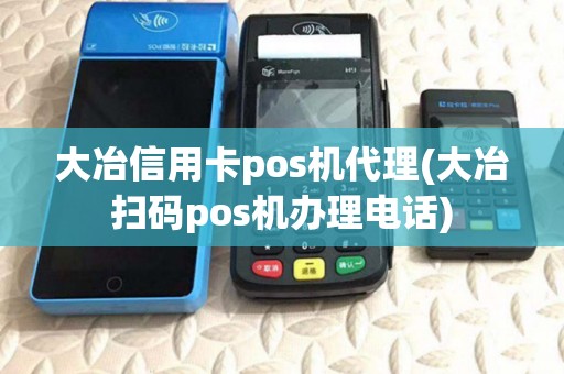 大冶信用卡pos机代理(大冶扫码pos机办理电话)