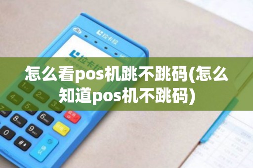 怎么看pos机跳不跳码(怎么知道pos机不跳码)