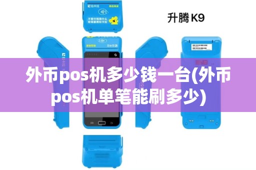 外币pos机多少钱一台(外币pos机单笔能刷多少)