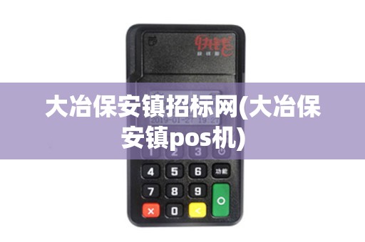 大冶保安镇招标网(大冶保安镇pos机)