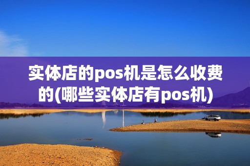 实体店的pos机是怎么收费的(哪些实体店有pos机)