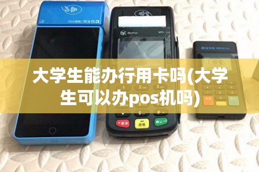 大学生能办行用卡吗(大学生可以办pos机吗)