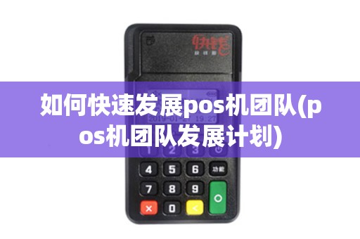 如何快速发展pos机团队(pos机团队发展计划)