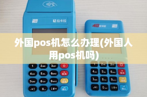 外国pos机怎么办理(外国人用pos机吗)