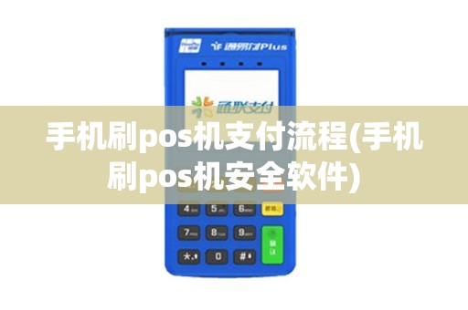 手机刷pos机支付流程(手机刷pos机安全软件)