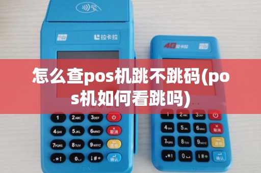 怎么查pos机跳不跳码(pos机如何看跳吗)