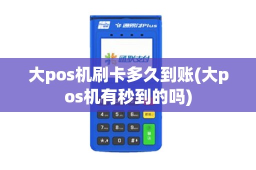 大pos机刷卡多久到账(大pos机有秒到的吗)
