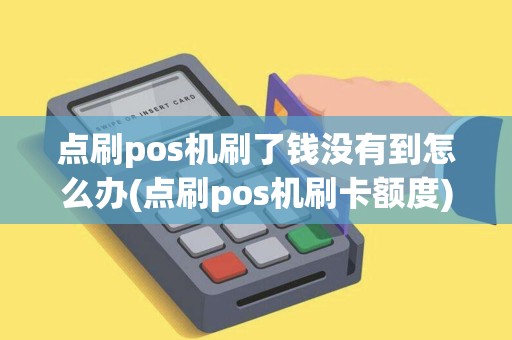 点刷pos机刷了钱没有到怎么办(点刷pos机刷卡额度)