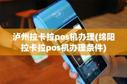泸州拉卡拉pos机办理(绵阳拉卡拉pos机办理条件)