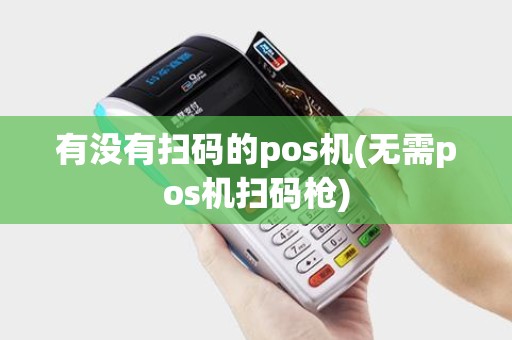 有没有扫码的pos机(无需pos机扫码枪)