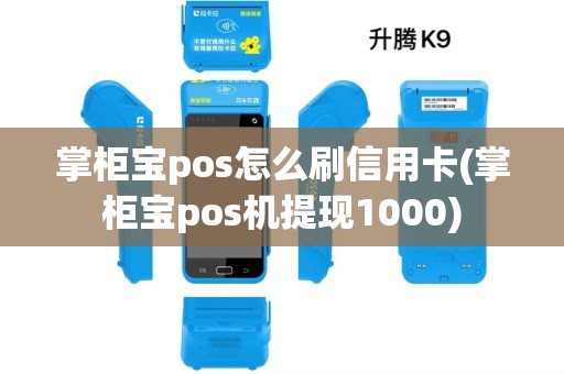 掌柜宝pos怎么刷信用卡(掌柜宝pos机提现1000)